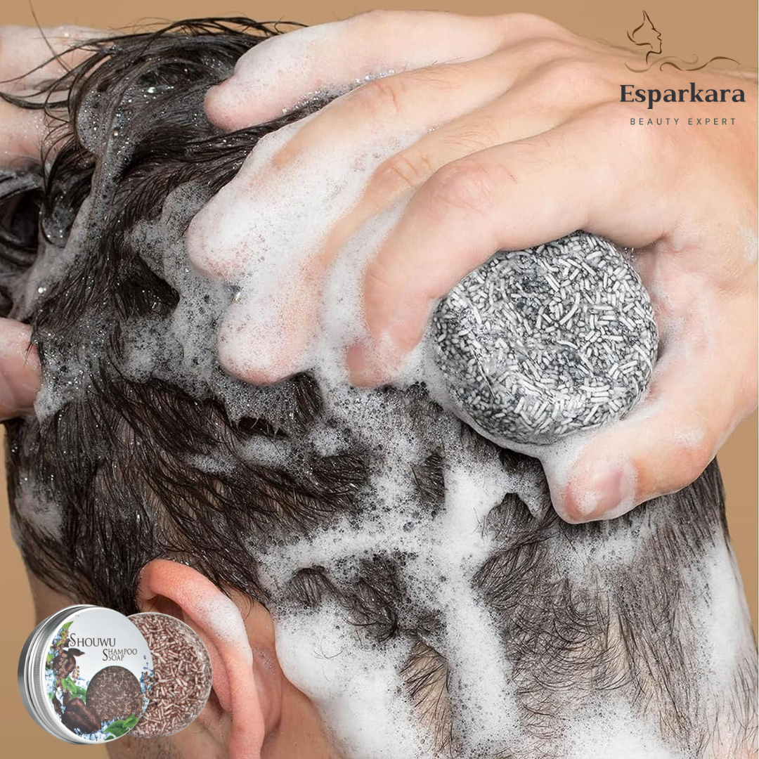 SHOUWU QUAM BLACK™ - EL SHAMPOO ORGÁNICO 100% REJUVENECEDOR