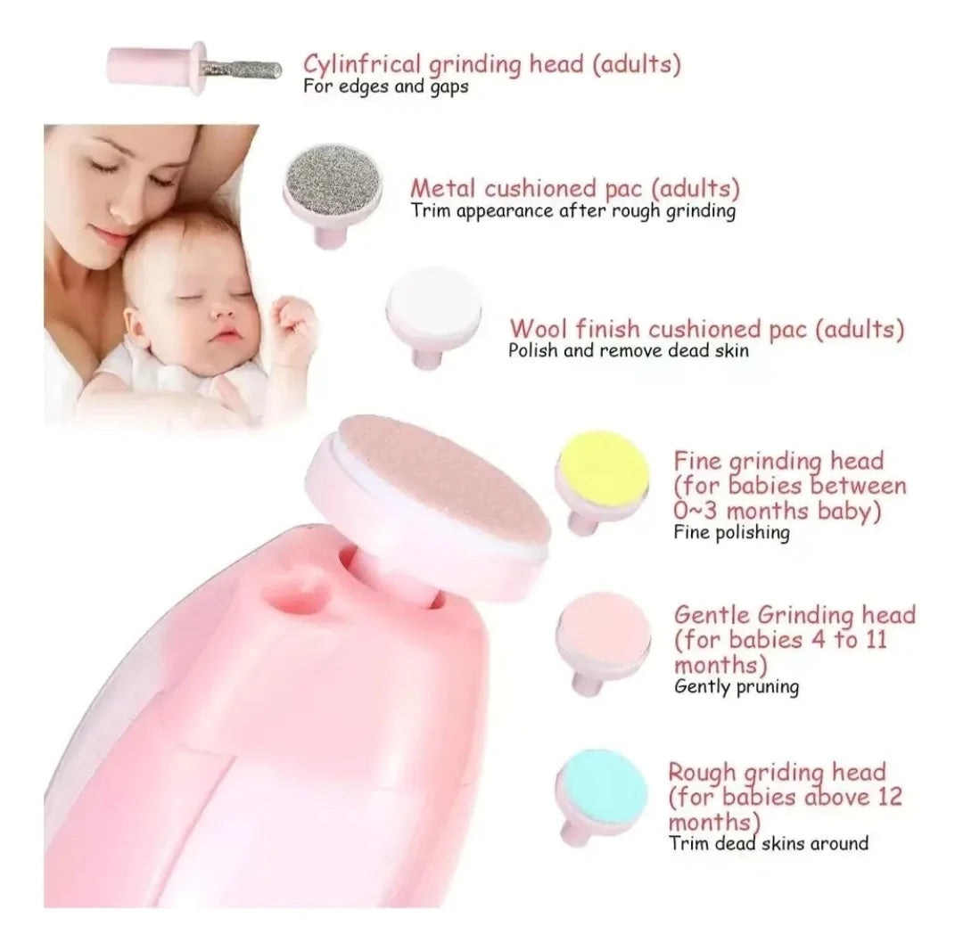 LIMA ELÉCTRICA DE UÑAS PARA BEBES