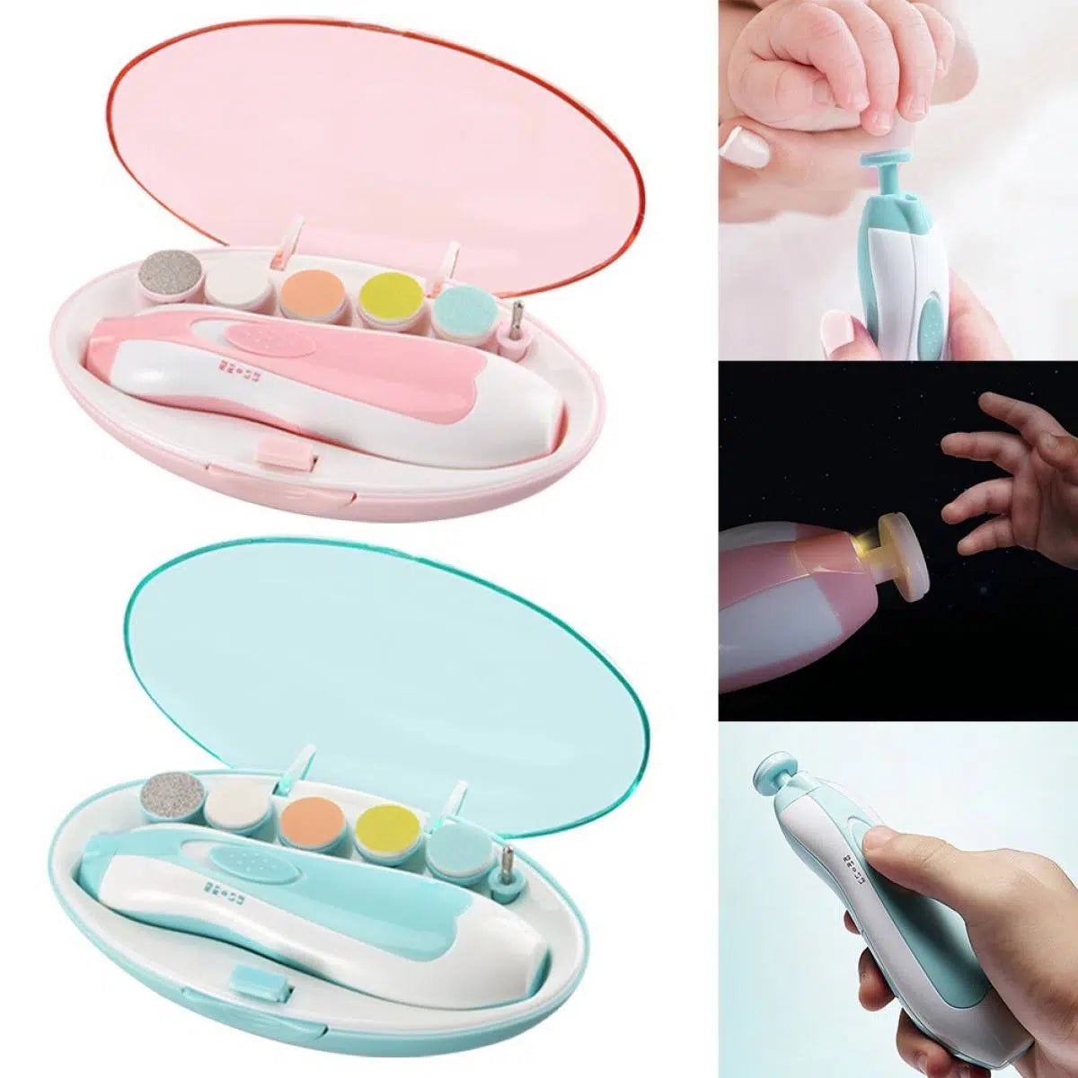 LIMA ELÉCTRICA DE UÑAS PARA BEBES