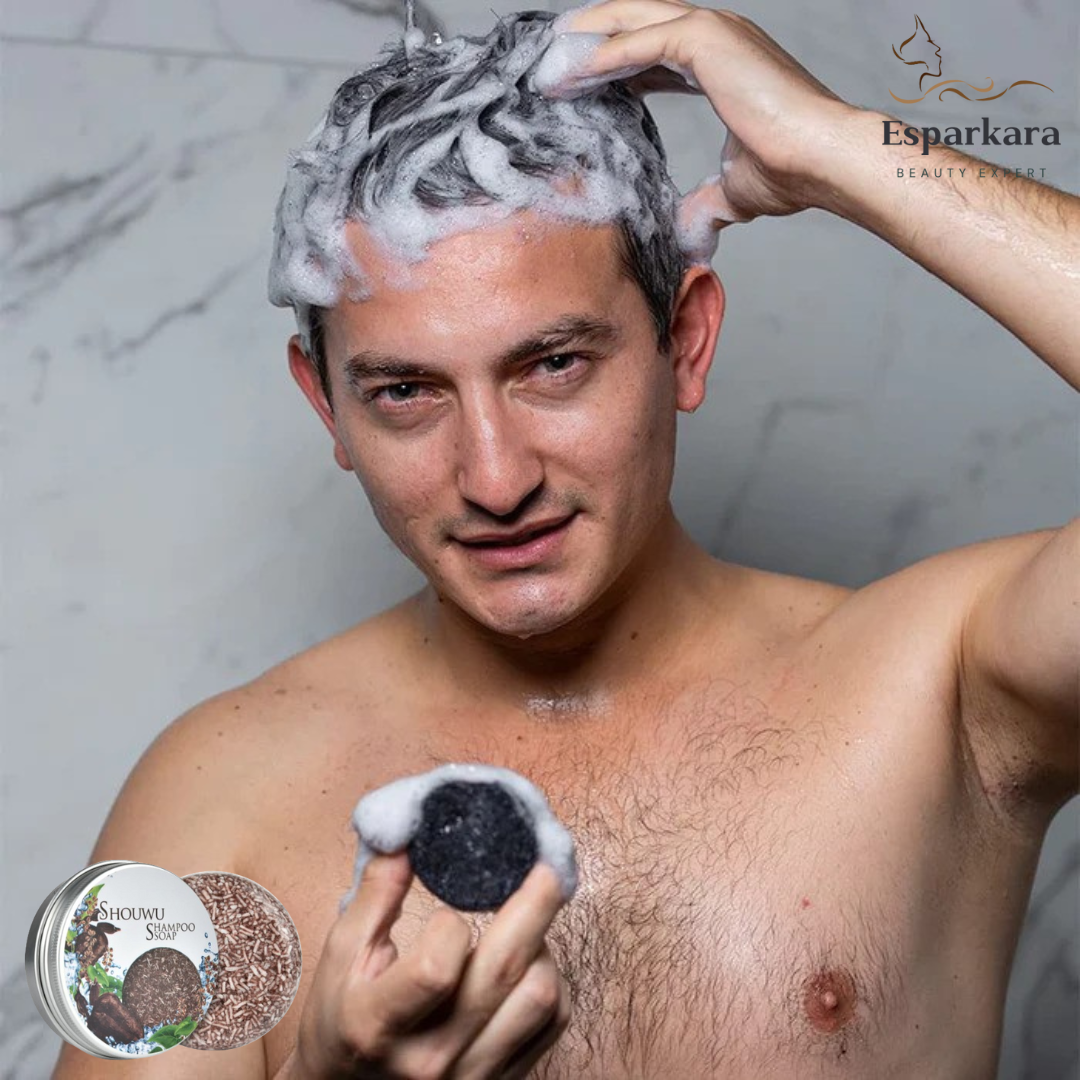 SHOUWU QUAM BLACK™ - EL SHAMPOO ORGÁNICO 100% REJUVENECEDOR