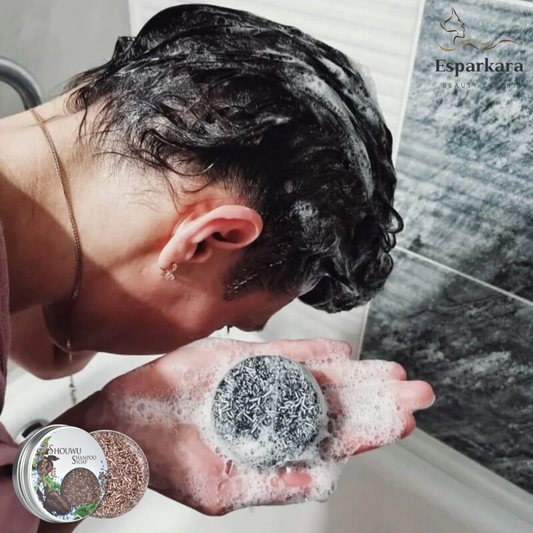 SHOUWU QUAM BLACK™ - EL SHAMPOO ORGÁNICO 100% REJUVENECEDOR