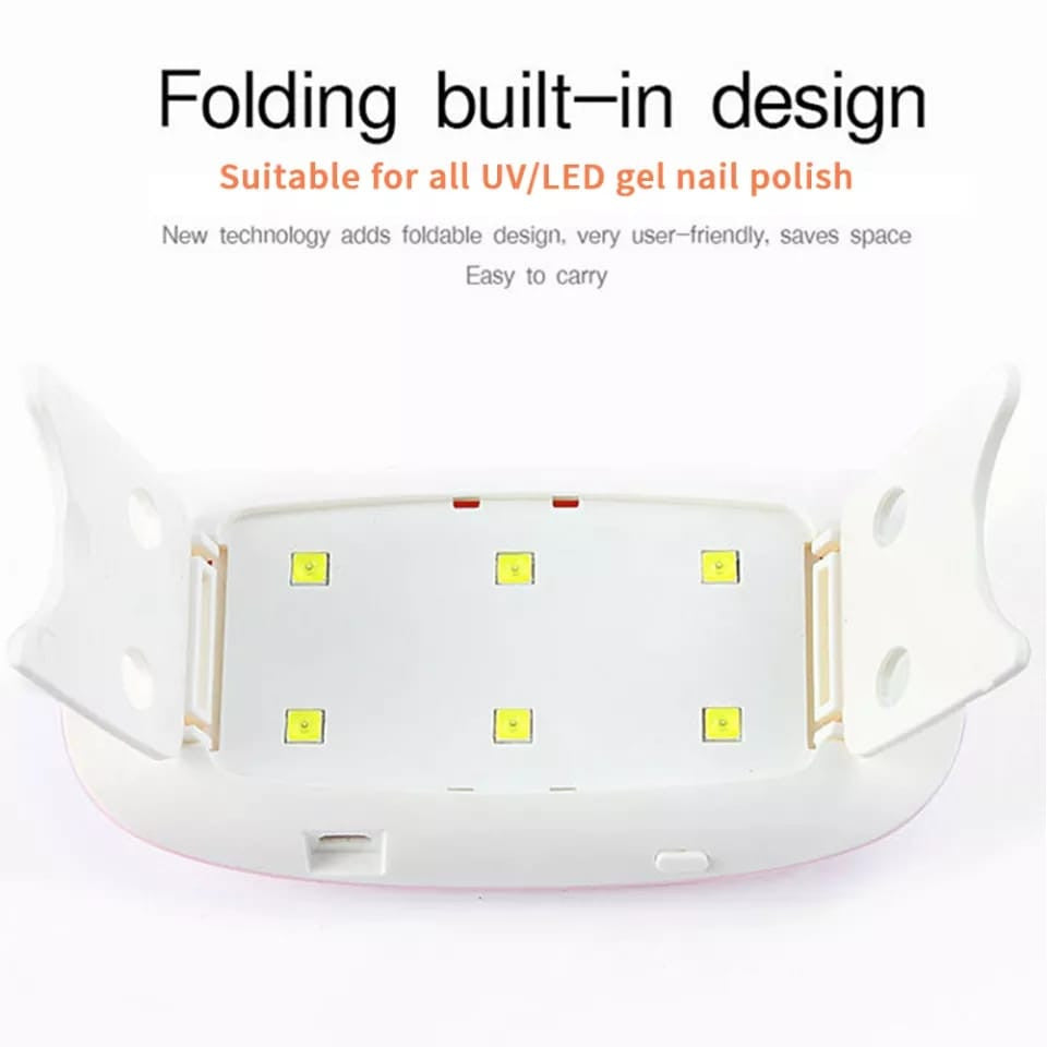 Mini Lámpara Sun Tornasol UV Para Uñas